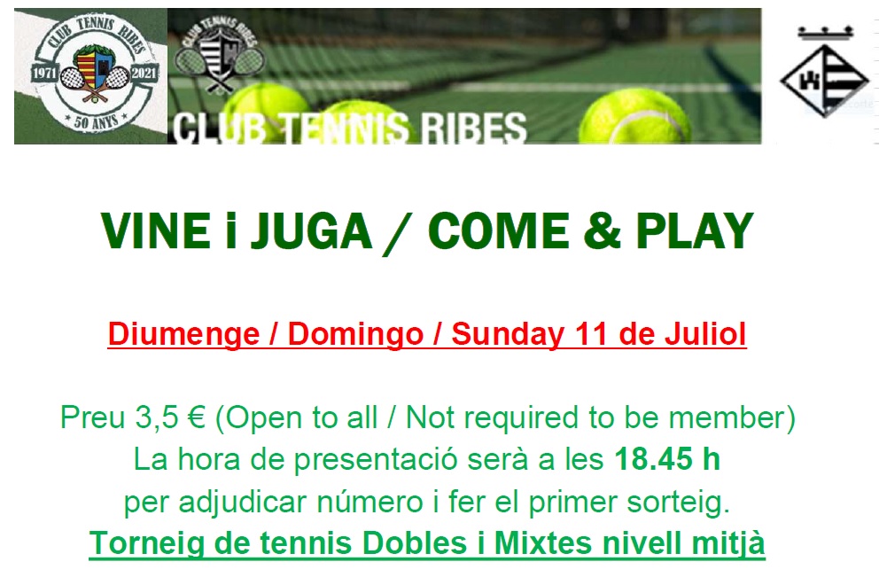 VINA i JUGA 11 de Juliol