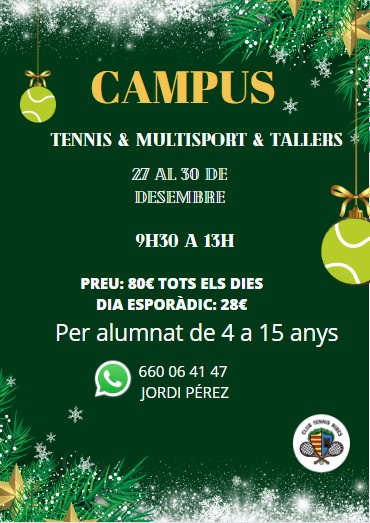 cartell campus Nadal 2022