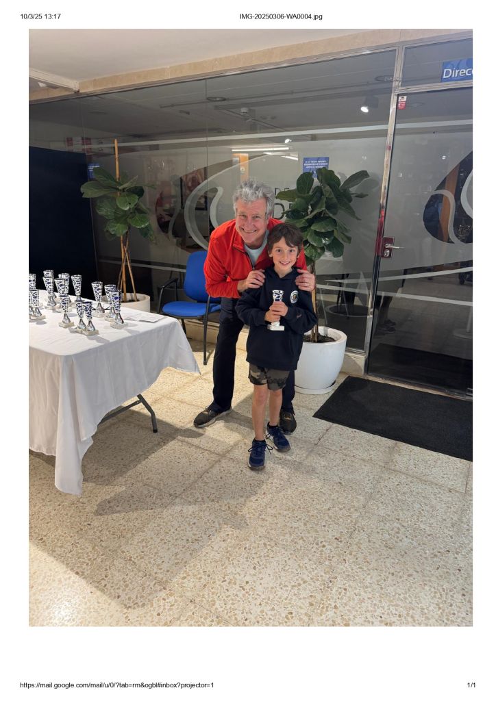 Guanyador del Benjamí de la Copa de Catalunya: Gabriel Van Zalk